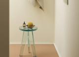 Glas Italia Crystal Stool/Side Table