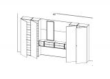 DaFre Day Entrance Hall/Dressing/Wall Unit Composition 12