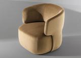 Bonaldo Doge Armchair (Covered Base)