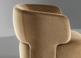 Bonaldo Doge Armchair (Covered Base)