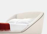 Pianca Domenica Bed with Upholstered Base