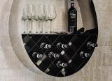 Cattelan Italia Drop Wine Rack/Bookshelf