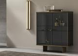 Tonelli East Side Tall Glass Sideboard