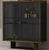 Tonelli East Side Tall Glass Sideboard