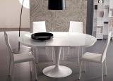 Ozzio Eclipse Round Extending Dining Table