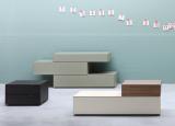 DaFre Fil Chest of Drawers with Display Area