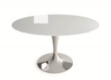 Sovet Italia Flute Oval Dining Table