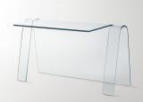Glas Italia Folio Glass Desk