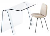 Glas Italia Folio Glass Desk