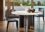 Bonaldo Geometric Round Dining Table