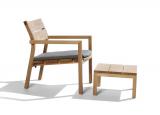 Tribu Kos Teak Garden Lounge Chair