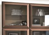 Porada Kvadro D Display Cabinet & Bookcase