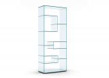 Tonelli Liber Large Glass Bookcase