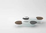 Tonelli Lilypad Glass Coffee Table