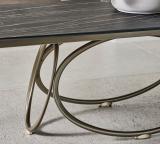 Bontempi Louis Barrel Top Dining Table