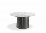 Molteni Mateo Round Dining Table in Marble