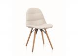 Bontempi Mood Dining Chair with Wooden Legs