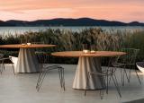 Pianca Onda Garden Dining Table