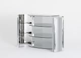 Glas Italia Oltrapo Glass Cabinet