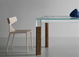 Tonelli Perseo Glass Dining Table