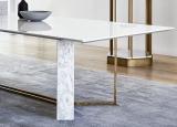 Meridiani Plinto Rectangular Dining Table