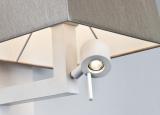 Contardi Quadra Wall Light With Spot Light - Now Discontinued