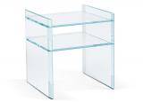 Tonelli Quiller Glass Side Table
