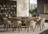 Bontempi Rebecca Dining Chair with Wood Legs