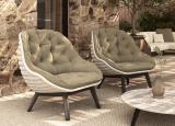 Manutti Sandua Alu Garden High Back Lounge Chair