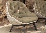 Manutti Sandua Alu Garden High Back Lounge Chair
