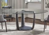 Porada Saddle Round Dining Table