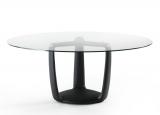 Porada Saddle Round Dining Table