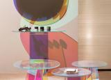 Glas Italia Shimmer Console Table