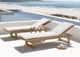 Manutti Siena Teak Sun Lounger - Now Discontinued