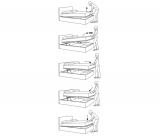 Nimbus Super King Storage Bed in White - New, In Stock