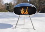 Cocoon Terra Indoor/Outdoor Fire - Polished Stainless Steel