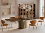 Bontempi Talos Barrel Top Dining Table