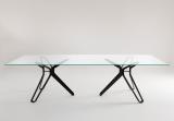 Lema 3 Pod Glass Dining Table - Now Discontinued