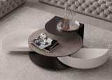 Naos Theta Coffee Table with Drawers & Shelf