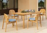 Emu Twins Teak Garden Dining Armchair