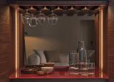 Porada Tysla Bar Cabinet