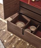 Porada Tysla Bar Cabinet