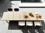 Tribu Vis A Vis Garden Dining Table