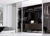 Jesse Walk In Wardrobe With Smoked Glass Doors - Now Discontinued