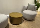 Meridiani Belt 62cm Round Coffee Table - In Stock