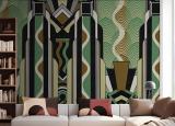 London Art Deco Jungle Wallpaper
