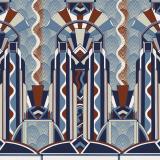London Art Deco Jungle Wallpaper