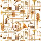 London Art Donald Trumpet Wallpaper