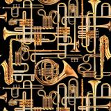 London Art Donald Trumpet Wallpaper