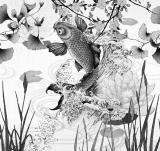 London Art Koi Wallpaper